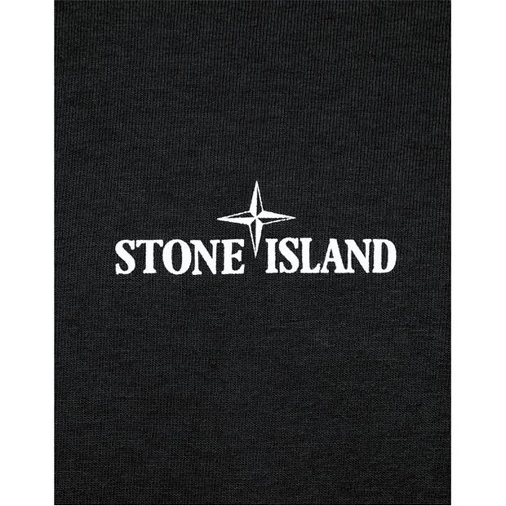 Stone Island Paint 1 Short Sleeved T Shirt - Black